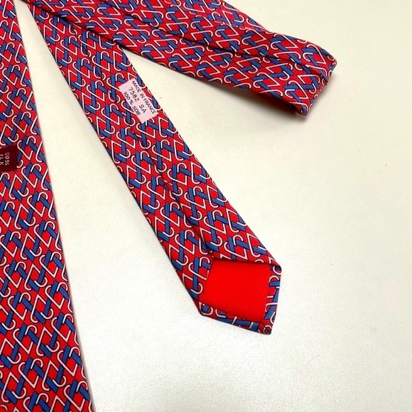 🆕 HERMES HANDMADE Silk Tie - Picture 3 of 6